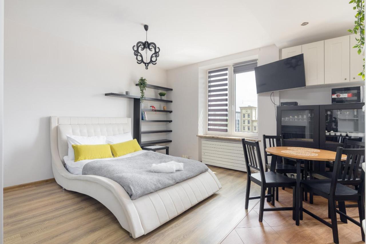 Apartamento Chmielna City View Studio Varsovia Exterior foto