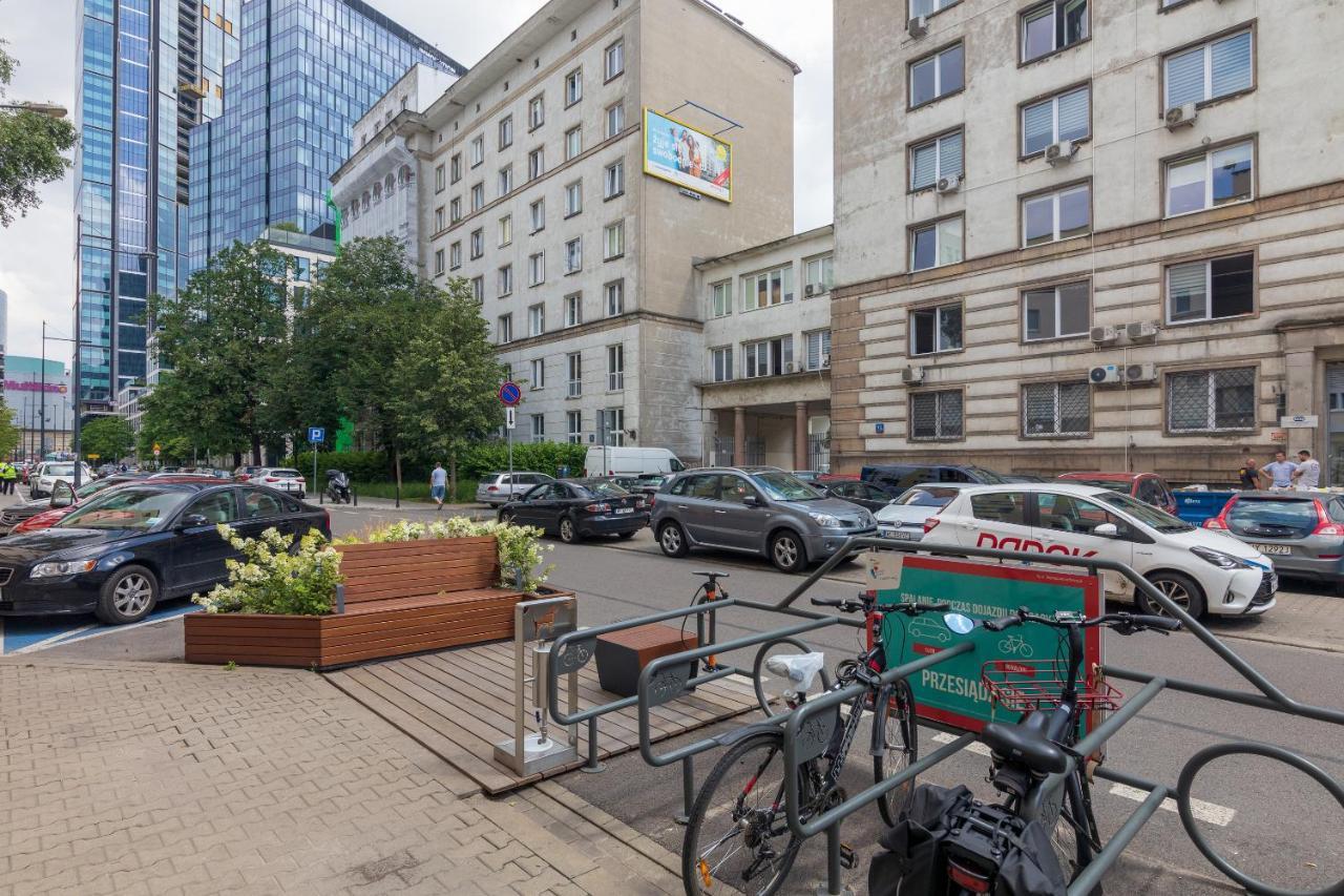 Apartamento Chmielna City View Studio Varsovia Exterior foto